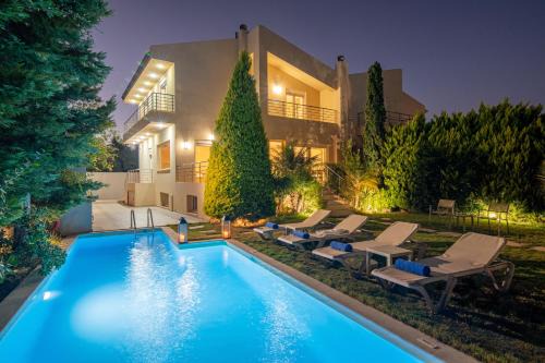 Kato Gouves Villa | Luxury Villa Alba by Estia