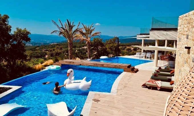 Sainte-Maxime - Saint-Tropez Villa | Luxury villa in Grimaud with Gulf view