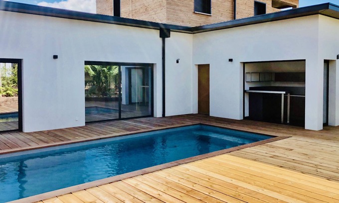 Cazaux Villa | Luxury villa with pool and spa for 8 people