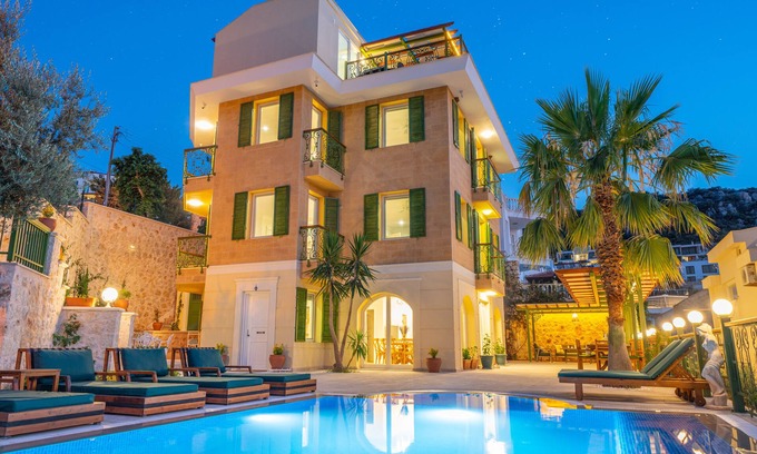 Lara Villa | Luxury Villa with Pool Near the Beach in Kalkan, Antalya- Sleeps up to 15 Guests
