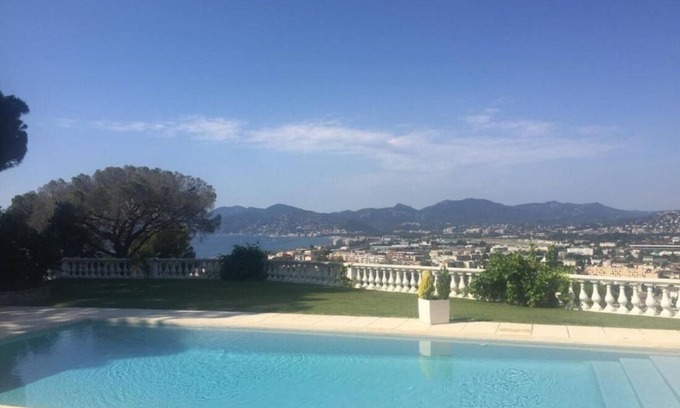 Cannes La Bocca Villa | LUXURY WITH STUNNING MEDITERRANEAN & MOUNT VIEWS, MINUTES FROM CANNES' HEARTBEAT