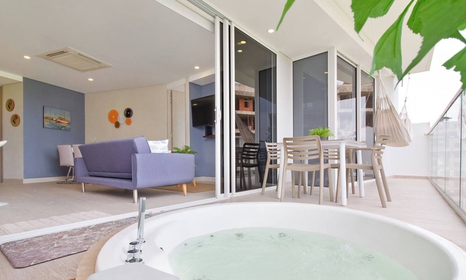 La Boquilla Apartment | M1104- Hermoso Apartamento Para 6 Con Jacuzzi