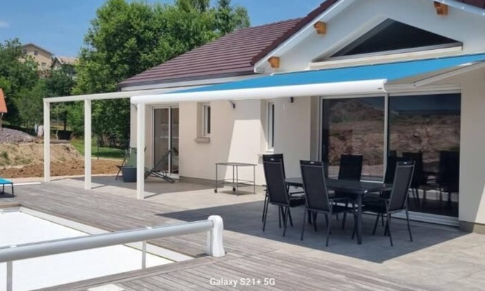 Anould House | Ma Bonne Etoile new 8-person villa with sauna and swimming pool