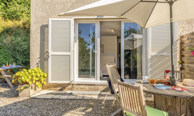 Barbaggio Apartment | Ma vie là, air-conditioned apartment overlooking the vineyards of Patrimonio