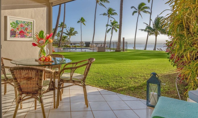Maalaea Condo | *Maalaea Kai 104* NEW LISTING Maui Stunning Prime Ocean Front !