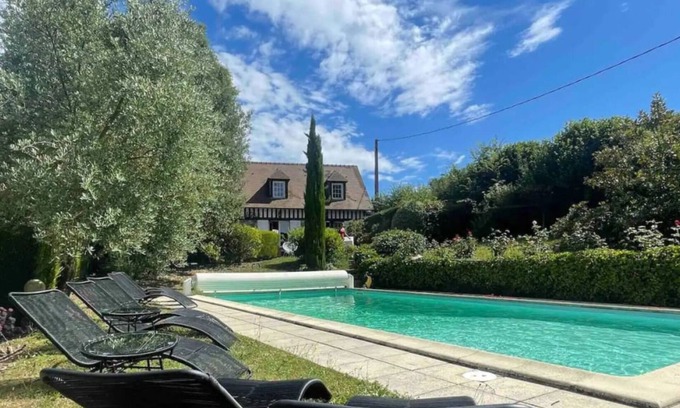 Barneville-la-Bertran Villa | Maddalena | Charming Country Villa with Heated Pool 4★ | 10 guests