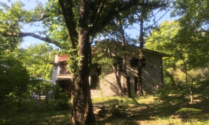 Scandriglia Villa | Magic Stone Villa in the Forest