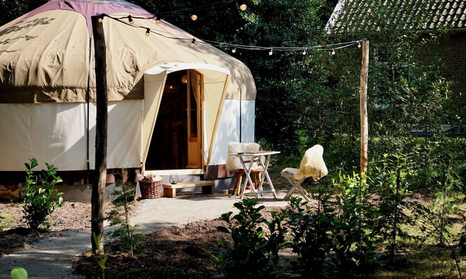 Erp Cabin | Magical Yurt 'Stella' - bij de Boswachter