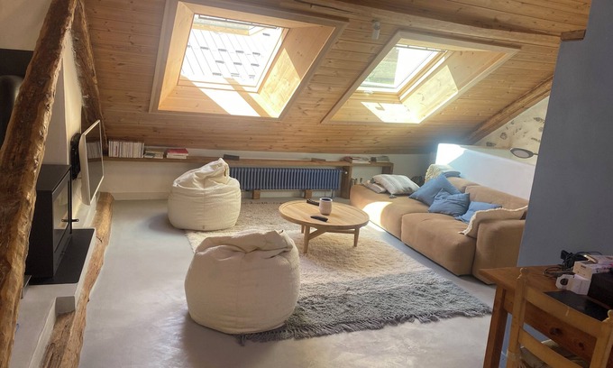 Monetier-les-Bains Apartment | Magnificent triplex, 80 m2, in charming village - 5 sleeps, 2 bedrooms