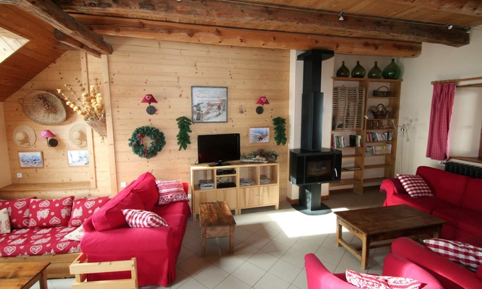 Puy-Saint-Vincent Ski Chalet | Magnificent 200 m² loft, very bright, 6 bedrooms, 6 bathrooms, 5 WCs