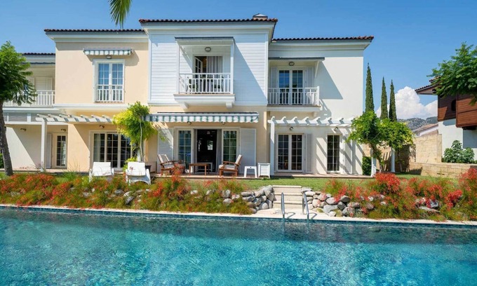 Gocek Villa | Magnificent 2BR Villa with Private Beach Access, in Portville, Göcek