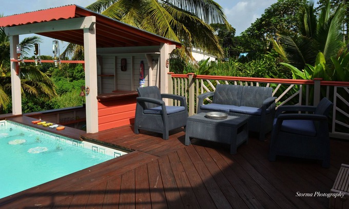 Sainte-Rose Villa | Magnificent detached villa, breathtaking sea views, private pool and jacuzzi