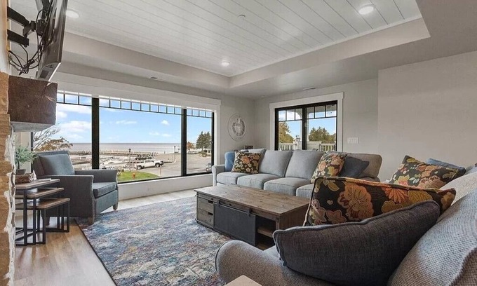 Sister Bay Condo | Magnificent Marina View Condo in the heart of downtown Sister Bay