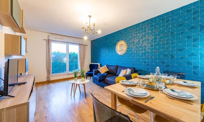 Lognes Apartment | Magnifique appartement 7 Pers proche gare