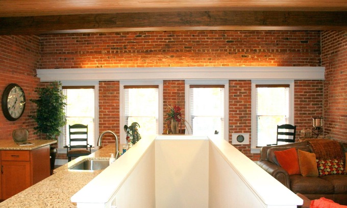 Hendersonville Condo | Main Street Location with Historic Courthouse View!