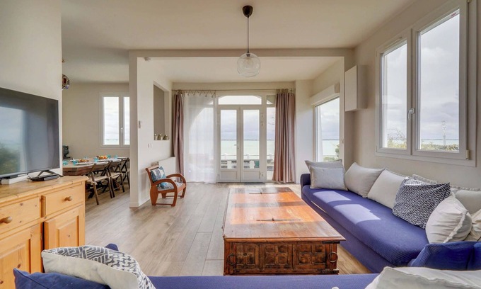 Le Grand-Village-Plage House | Maison avec vue imprenable sur la mer