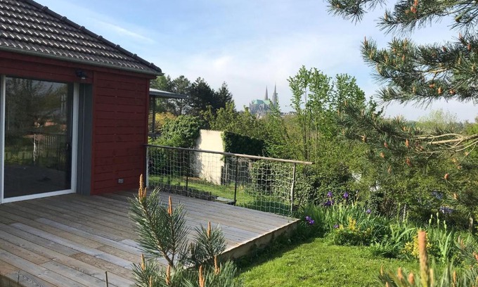 Chartres House | Maison calme à Chartres avec terrasse et jardin, adaptée PMR - FR-1-581-97