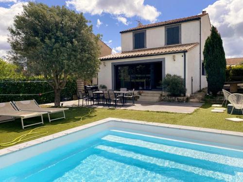 Fonties-d'Aude House | Maison Carca - Piscine, billard, jacuzzi, 10p