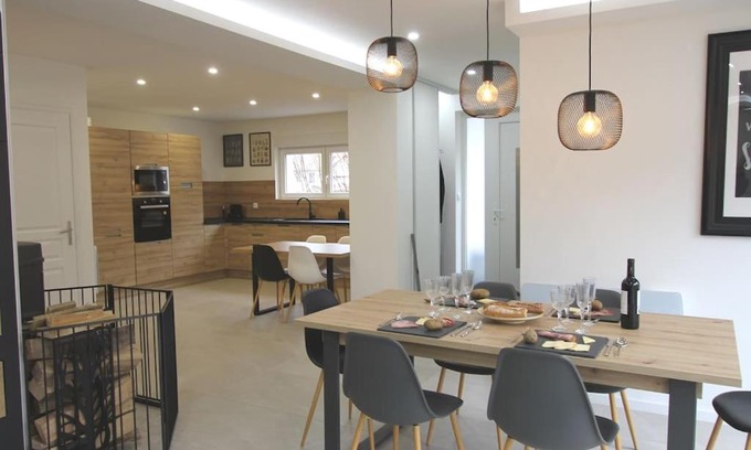 Travexin House | Maison cossue, moderne et calme à La Bresse 5 chbr