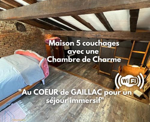 Gaillac House | Maison cosy au centre-ville