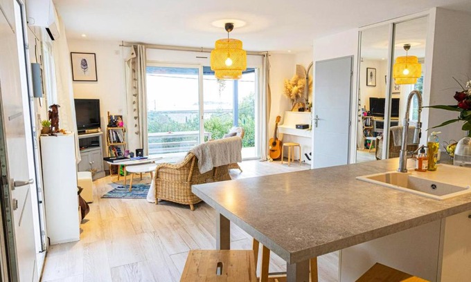 Bandol House | Maison de 3 chambres a Sanary sur Mer a 400 m de la plage avec vue sur la mer jardin clos et wifi