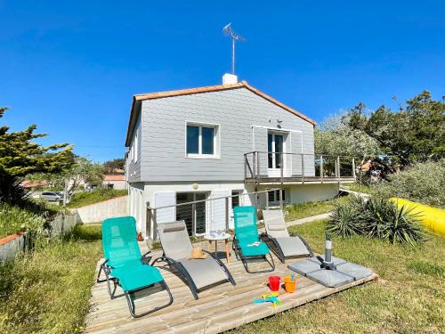 Bretignolles-sur-Mer House | Maison familiale au calme, proche plage, 9 couchages, terrasses, WiFi, garage vélo - Brétignolles-sur-Mer - FR-1-231-203