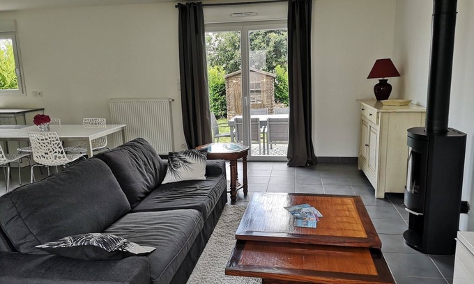 St.-Martin-des-Champs House | Maison Neuve 3 Chambres à 15 min des Plages