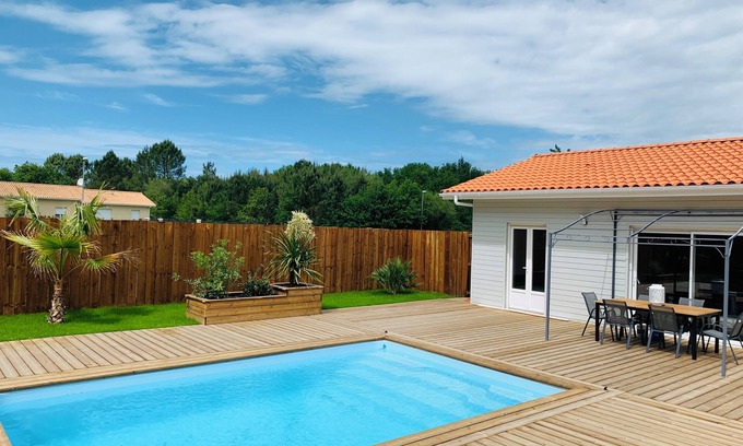 Grayan-Et-L'Hopital House | Maison Piscine Couverte Chauffée Proche Soulac, Montalivet