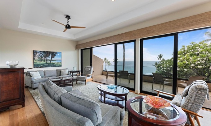 Wailea Condo | Makena Surf | C207 | Beachfront Resort