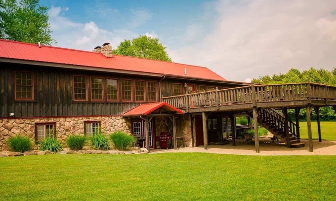 Bladensburg Cabin | Manor Lodge at Camp Because I Said I Would