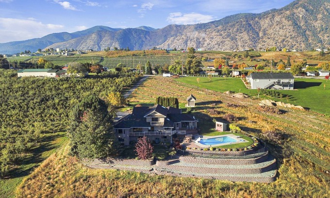 Manson House | Manson Getaway with Pool that boasts stunning views of 3 Lakes