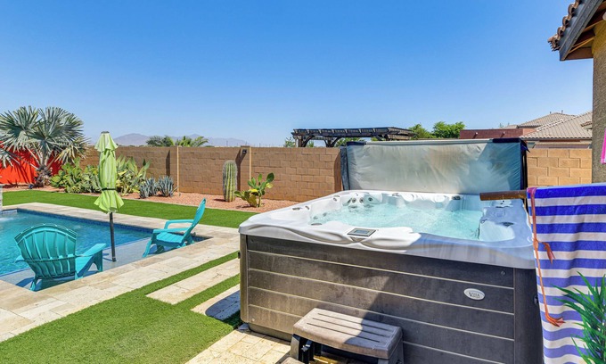 Maricopa House | Maricopa Home w/Heated Pool + Hot Tub!