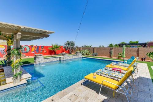 Maricopa House | Maricopa Home with Heated Pool and Hot Tub!