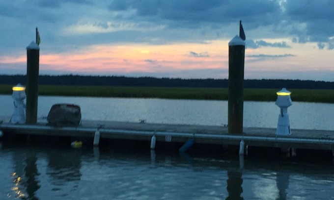 Saint Helena Island Cottage | Marina cottage with unbelievable views on Fripp Island.