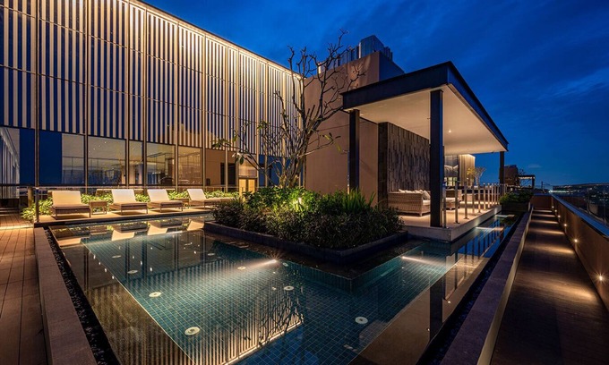 Da Kao Apartment | MarQ luxury Apartment Pool, Gym, Sauna, City Centern