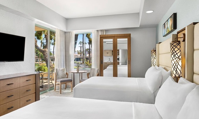 Palm Desert Apartment | Marriott Villas 1 studio with AC and fitness room in wonderful Palm Desert