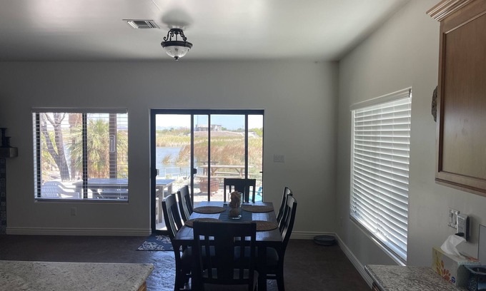 Yuma House | Martinez Lake House l Southwestern Home with Private Dock