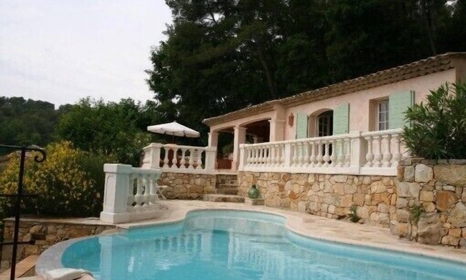 Le Rouret Other | Mas furnished recently built with pool and open view sea