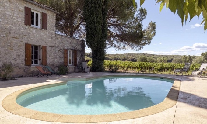 Barjac House | Mas Ribaute - Pour 10 avec piscine privée