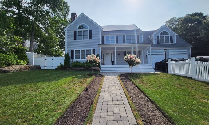 Mashpee House | Mashpee Manor Pool House-with a private back yard for the whole family!