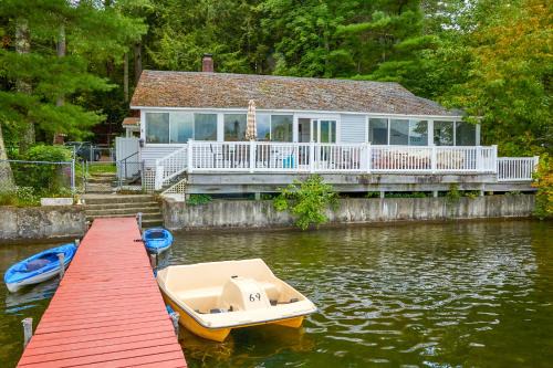 Great Barrington House | Massachusetts Lake House with Dock - Pets Welcome!
