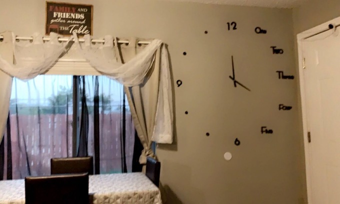 Bakersfield House | Master Bedroom with shared Bathroom