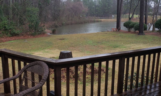 Martinez House | Masters Large Home with pond view