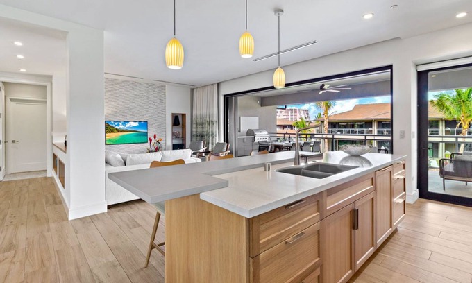 Honokowai Villa | Maui Resort Rentals: Luana Garden Villas 2D – Modern 3BR Villa at Kaanapali’s Newest Luxury Residences!