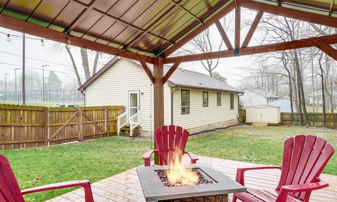 Mebane House | Mebane Home w/Private Yard: Steps to Downtown!