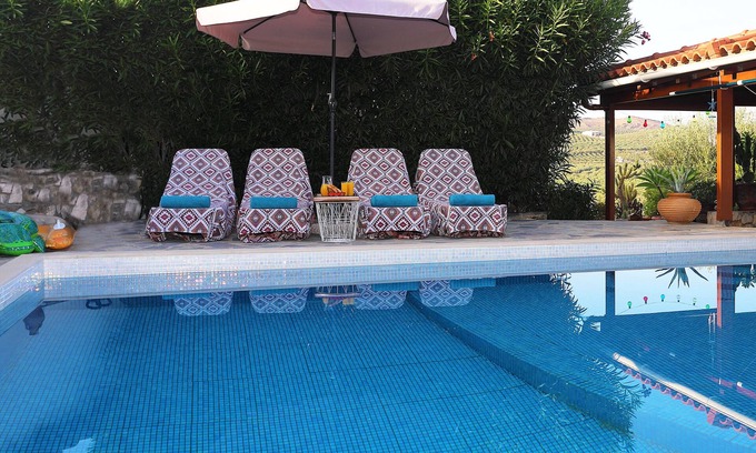 Roumeli Villa | Mediterranean eco-friendly Villa with private pool close to the sea and beaches