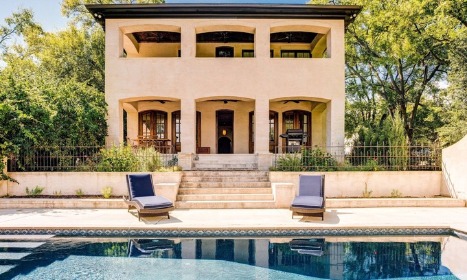 Nashville House | Mediterranean Oasis Retreat in the Trendiest Neighborhood in Nashville