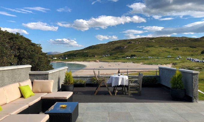 Drumchork House | Mellon Udrigle "Heaven on Earth",Luxury 6 bed Beach House, sea views