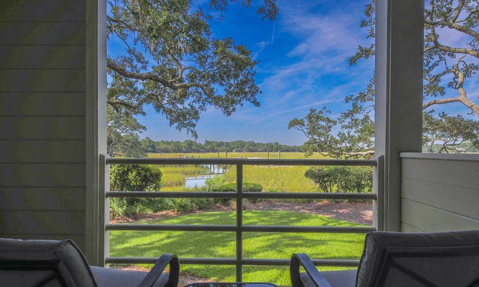 Seabrook Island Villa | Mesmerizing Marsh Views, Multiple Decks, Community Pool & Dock, Amenity Card Access, Easy Location!