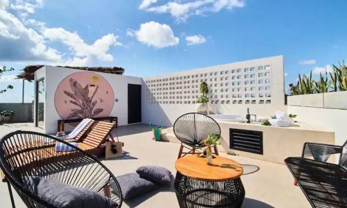 Akumal Apartment | MIACasa Ocean and Jungle View Penthouse.